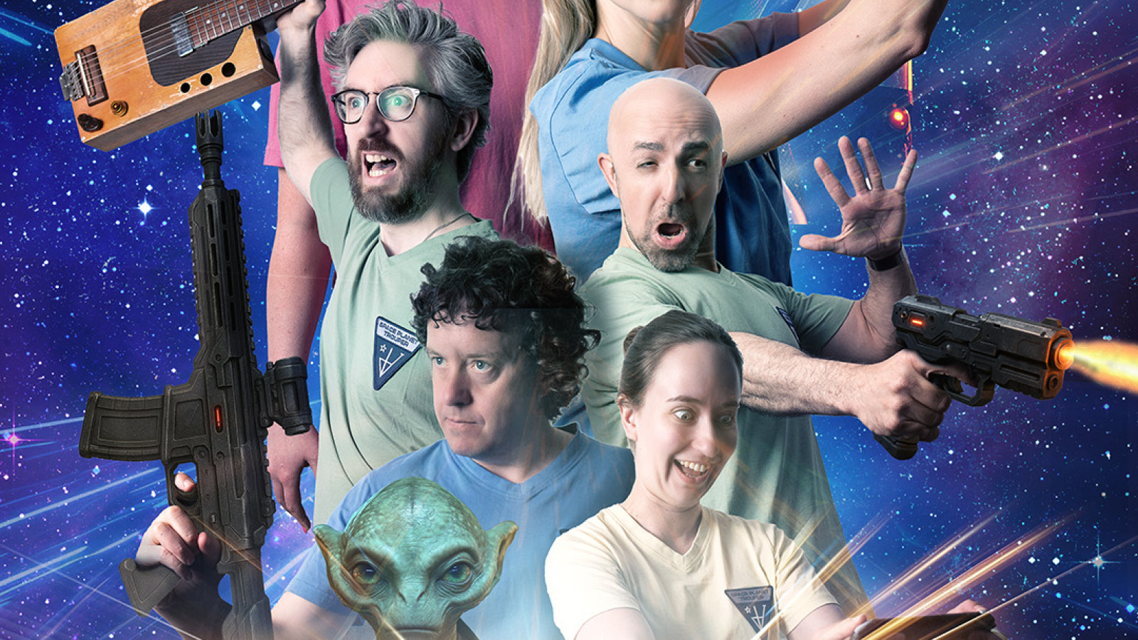 Space Planet Mission: The Improvised Sci-Fi Epic